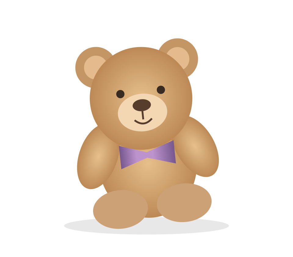 Cuddle Bear illustration