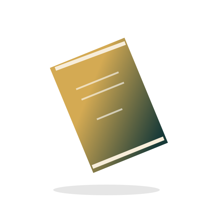 Books & stationery illustration