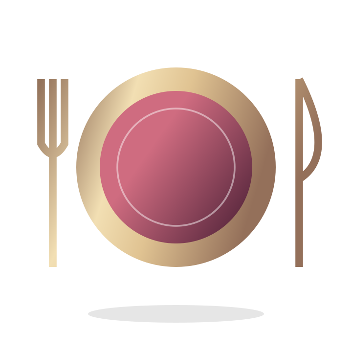 Private-party catering illustrative placeholder