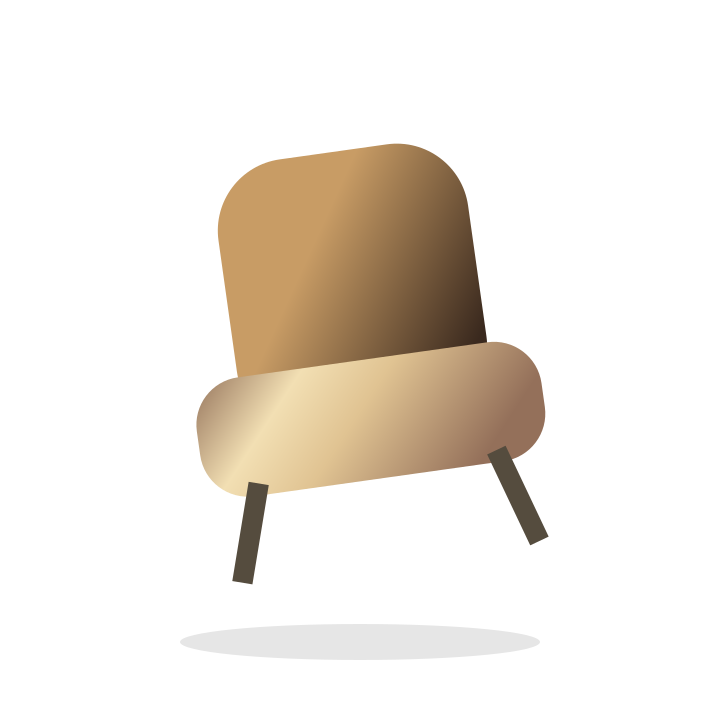 Custom furniture illustration
