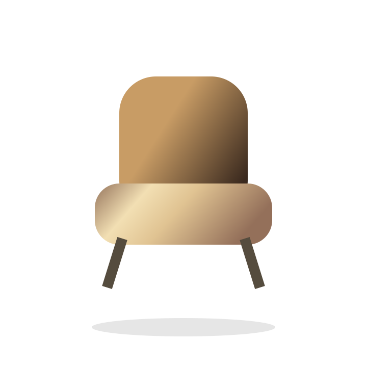 Custom table illustrative placeholder