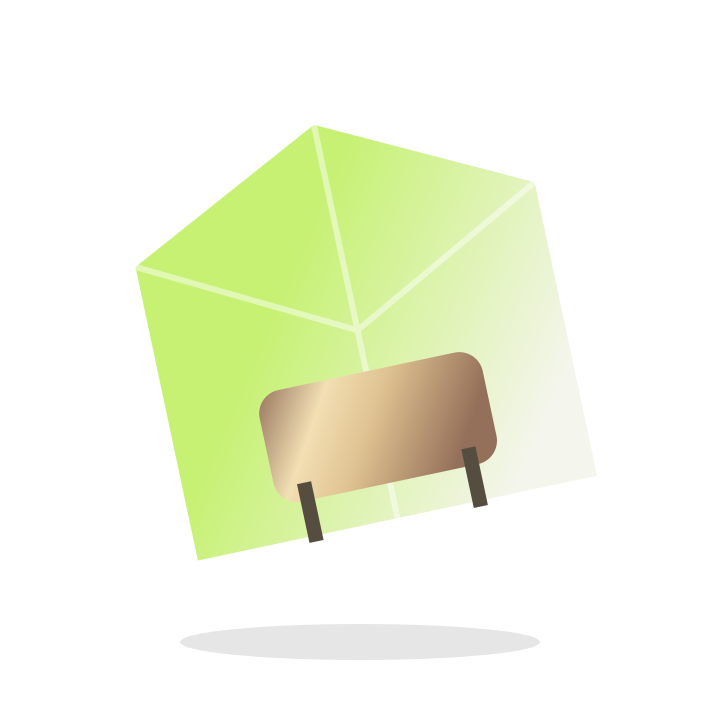 Space planning illustrative placeholder