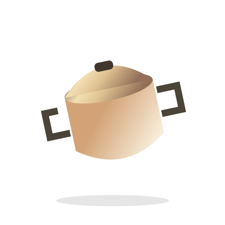 Wooden spoon set illustrative placeholder