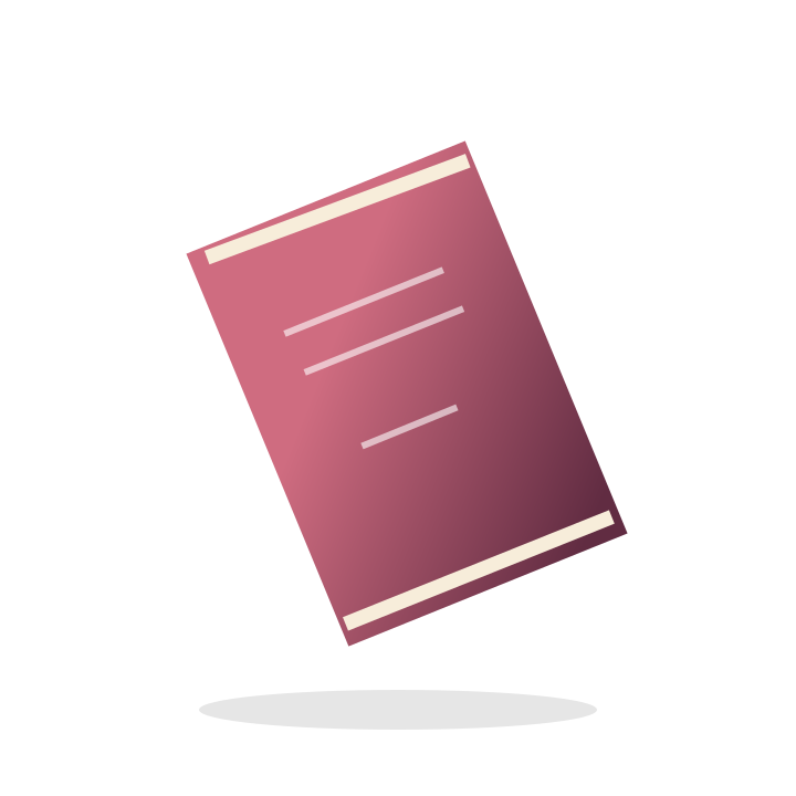 Office supplies illustration