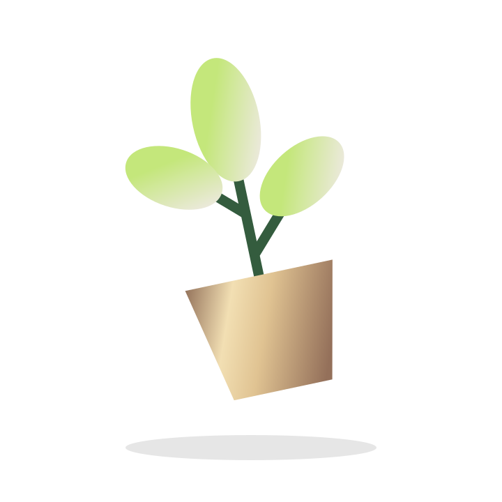 Hanging planter illustrative placeholder