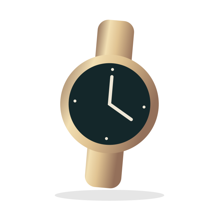 Watch case illustrative placeholder