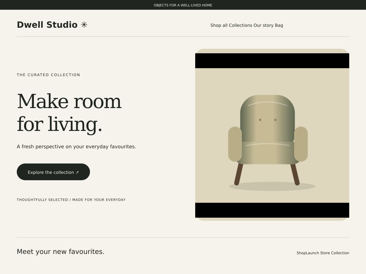 Dwell Studio design cover